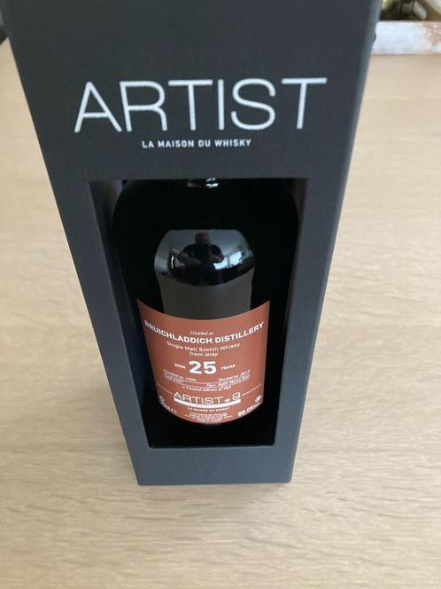 Whisky Bruichladdich over 25 years old LMDW artist#9, Verzamelen, Wijnen, Zo goed als nieuw, Overige typen, Overige gebieden, Vol