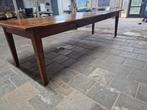 3 meter tafel  boerentafel landelijke tafel chateau tafel, Enlèvement, Utilisé
