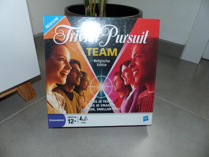 Trivial Pursuit Team - perfecte staat, Hobby en Vrije tijd, Gezelschapsspellen | Bordspellen, Zo goed als nieuw, Ophalen of Verzenden