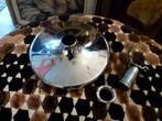 old stock space age chrome wand plafondlamp 70er jaren, Ophalen, Huis en Inrichting