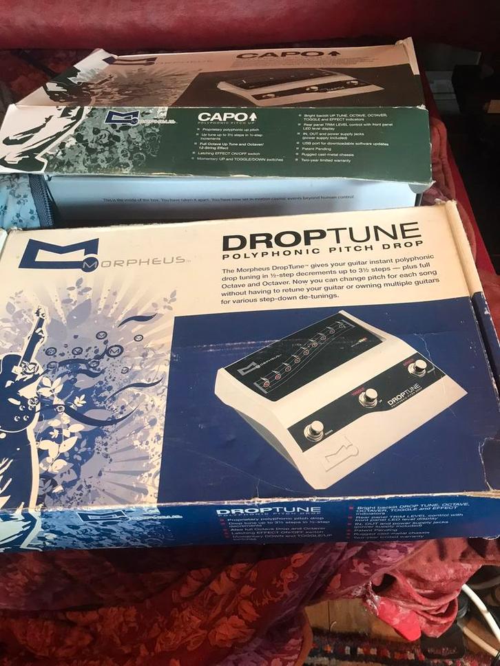 Morpheus Droptune et Pitch up (polyphonique), Musique & Instruments, Effets, Comme neuf, Enlèvement ou Envoi