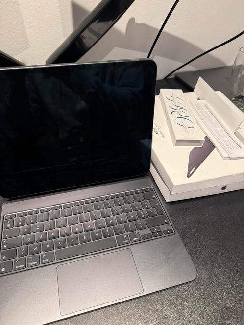Apple ipad pro m4 13 inch met toebehoren, Computers en Software, Apple iPads, Zo goed als nieuw, Apple iPad, 256 GB, Ophalen