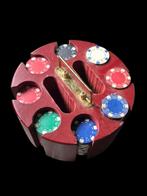 Distributeur de jetons de poker de 12 cm de haut et 20 cm de, Ophalen