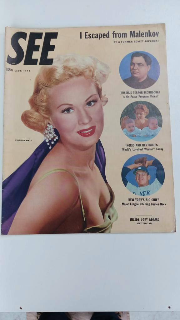 SEE MAGAZINE SEPT.1953, Boeken, Tijdschriften en Kranten, Ophalen