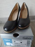 Gabor pumps maat 40 1/2, Comme neuf, Noir, Escarpins, Gabor