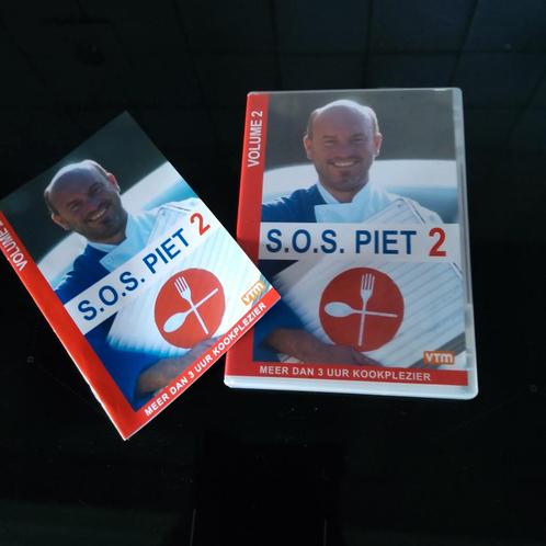 DVD: "S.O.S Piet 2"  + receptenboekje., Cd's en Dvd's, Dvd's | Tv en Series, Zo goed als nieuw, Verzenden