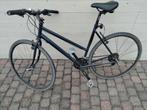 Dames koersfiets met recht stuur 27 Shimano versnellingen, Enlèvement, Comme neuf