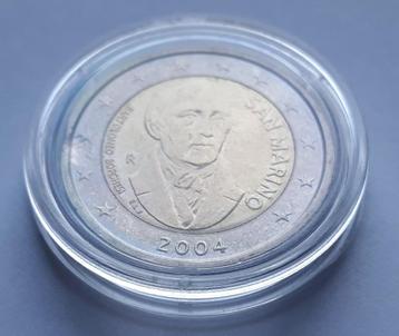 San Marino 2 euro herdenkingsmunt 2004 Borghesi - capsule beschikbaar voor biedingen