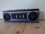 Sharp QT-12BL radio met originele handleiding /vintage retro, Ophalen, Gebruikt, Radio