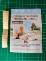 14 Smeg zegels stickers Delhaize spaaractie *, Enlèvement ou Envoi