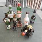 Lot de 10 petites bouteilles pour collection, Enlèvement ou Envoi, Utilisé