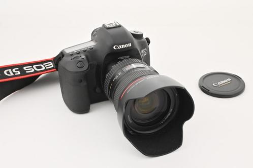 Canon EOS 5D MkIII + 24-105 f4 L, TV, Hi-fi & Vidéo, Appareils photo numériques, Comme neuf, Reflex miroir, Canon, 8 fois ou plus