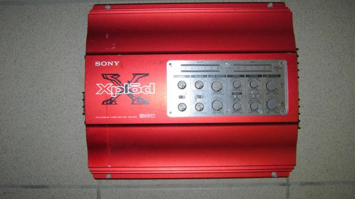 SONY XPLOD AMPLIFIER XM 5040 X (RARE) VINTAGE, Autos : Divers, Autos divers Autre, Enlèvement
