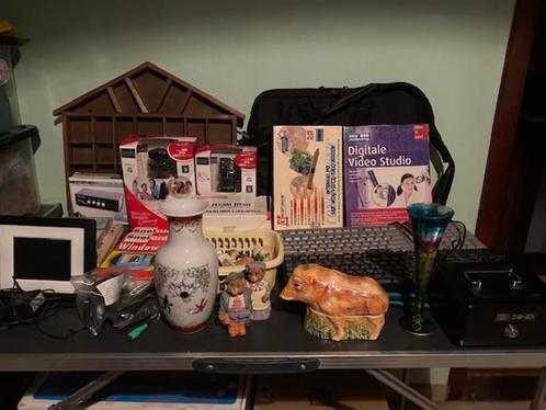 Rommelmarkt - 3 dozen met mooi materiaal, Diversen, Rommelmarktspullen, Gebruikt, Ophalen