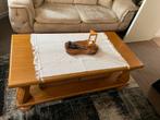 Vintage tafel, echt hout, Huis en Inrichting, Tafels | Eettafels, Ophalen of Verzenden