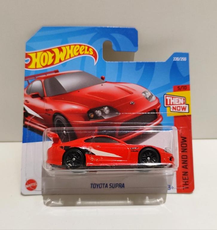 Hot Wheels Toyota Supra SZ Rood (2022), Hobby en Vrije tijd, Modelauto's | Overige schalen, Ophalen of Verzenden