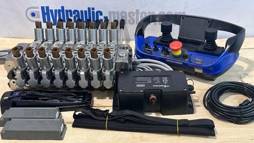 Postcompenserende Walvoil DPX 100 8 functies + Scanreco RC 4, Auto-onderdelen, Vrachtwagen-onderdelen, Overige merken, Overige Auto-onderdelen