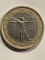 1 euromunt italië 2002 - minting errors, Postzegels en Munten, Munten | Europa | Euromunten, Italië, 1 euro, Losse munt, Verzenden
