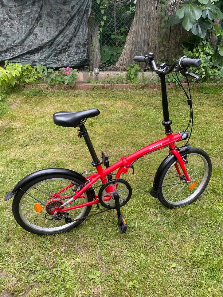Te koop: B’Twin vouwfiets, Fietsen en Brommers, Fietsen | Vouwfietsen, Zo goed als nieuw, Overige merken, Totaal opvouwbaar, Ophalen