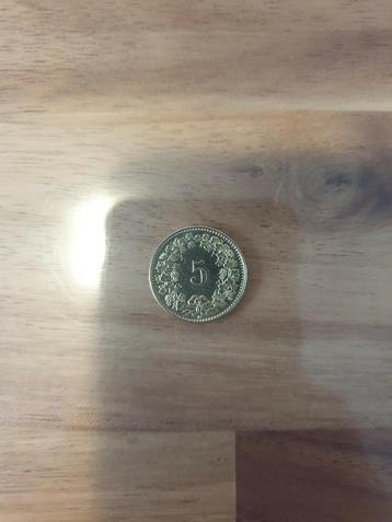 5 francs Suisse de 2015., Enlèvement ou Envoi, Autres pays, Monnaie en vrac