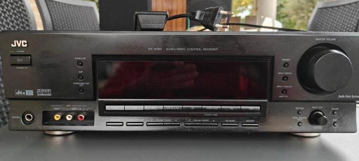 JVC veelzijdige versterker (+BOXEN), groot vermogen. RX5060, Audio, Tv en Foto, Versterkers en Ontvangers, Zo goed als nieuw, JVC