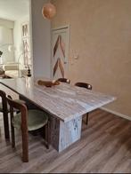 Vintage marmer eettafel, Huis en Inrichting, Tafels | Eettafels, Ophalen, Zo goed als nieuw