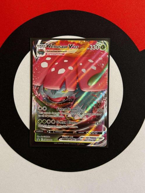 Pokémon - Venusaur VMAX - SWSH102 Promo - NM, Hobby en Vrije tijd, Verzamelkaartspellen | Pokémon, Zo goed als nieuw, Losse kaart