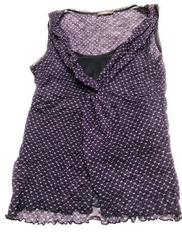 Top violet taille L de la marque Sandwich, Enlèvement ou Envoi, Comme neuf, Taille 42/44 (L), Sans manches