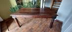 tafel voor living / bureautafel, Huis en Inrichting, Tafels | Sidetables, 150 tot 200 cm, Gebruikt, Rechthoekig, Eikenhout