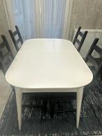 Table extensible +chaises, Maison & Meubles, Enlèvement ou Envoi, Comme neuf