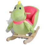 Bascule en bois Dragon babygo, Ophalen, Zo goed als nieuw, Rij- of Hobbelspeelgoed