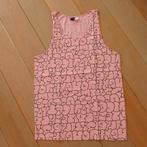 Top H&M - rose avec motif - taille petit, Vêtements | Hommes, T-shirts, Comme neuf, Rose, Taille 46 (S) ou plus petite, Enlèvement ou Envoi