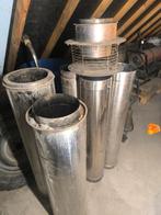 Inox schouwbuis dia.200, Huis en Inrichting, Kachels, Ophalen, Zo goed als nieuw