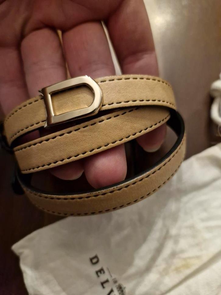 Bracelet Delvaux Double Illusion, Bijoux, Sacs & Beauté, Bracelets, Comme neuf, Enlèvement ou Envoi