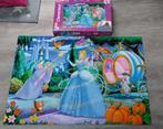Disney assepoester vloerpuzzel 40 stuks compleet Clementoni, Ophalen of Verzenden, Assepoester of Belle, Gebruikt, Overige typen