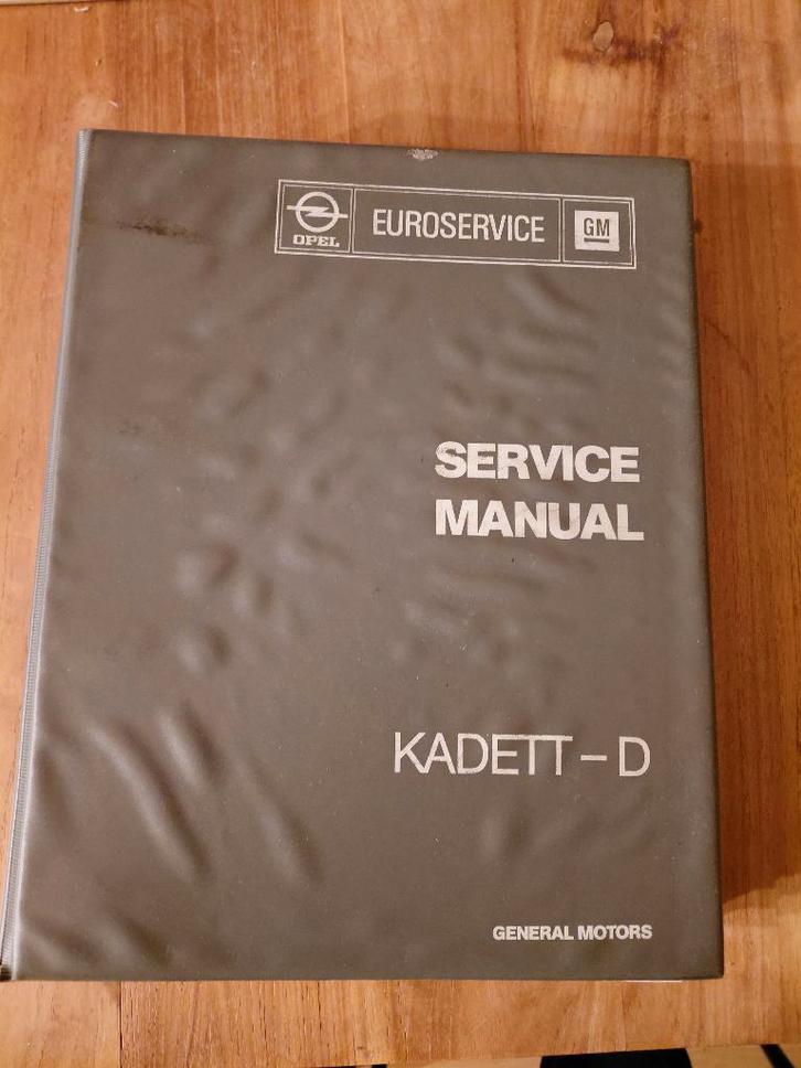 Opel kadett d service manual, Auto diversen, Handleidingen en Instructieboekjes, Ophalen of Verzenden