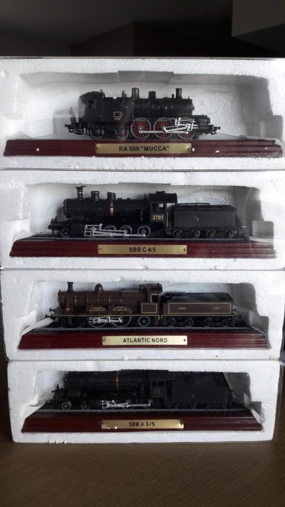 27x Atlas Collection Locomotieven, Verzamelen, Spoorwegen en Tram, Nieuw, Trein, Schaalmodel, Ophalen