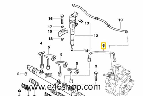 Brandstofleiding MINI R50 oe  13537791116 org nieuw BMW, Autos : Pièces & Accessoires, Systèmes à carburant, Mini, Neuf, Enlèvement ou Envoi