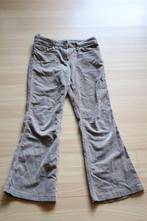 Lichtbruine broek in fijn ribfluweel maat 34, Bruin, WE, Ophalen of Verzenden, Zo goed als nieuw