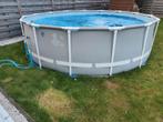 Zwembad Intex 457cm op 122cm, Gebruikt, Rond, 300 cm of meer, Ophalen