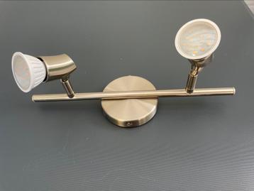 Plafondlamp 2 verstelbare Led lampen beschikbaar voor biedingen