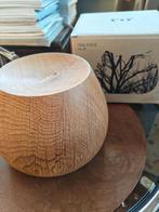 Kom Naturel uit de Ro' Collectie, Eikenhout, Huis en Inrichting, Woonaccessoires | Schalen en Manden, Ophalen, Nieuw, Rond, Schaal