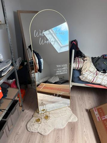 Welkomstspiegel huwelijk beschikbaar voor biedingen