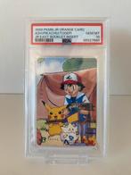 1999 Pokémon Orange Card - Ash/Pikachu/Togepi - PSA 10, Ophalen of Verzenden