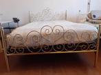Bed 2m x 1,40 m, Huis en Inrichting, Slaapkamer | Bedden, Ophalen, Gebruikt, Overige kleuren, 140 cm