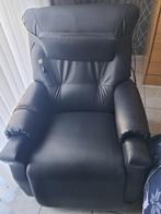 zetel, Huis en Inrichting, Zetels | Zetels, Ophalen, Eenpersoons, Leer, Zo goed als nieuw