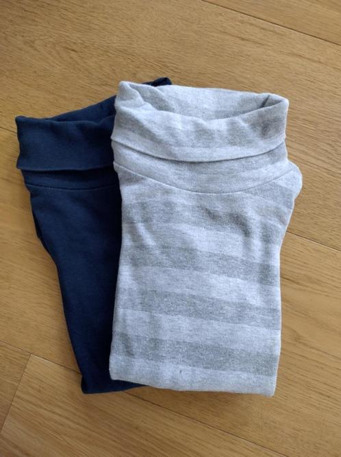 coltrui, 2x, blauw en grijs, maat 128, Enfants & Bébés, Vêtements enfant | Taille 128, Comme neuf, Garçon ou Fille, Chemise ou À manches longues