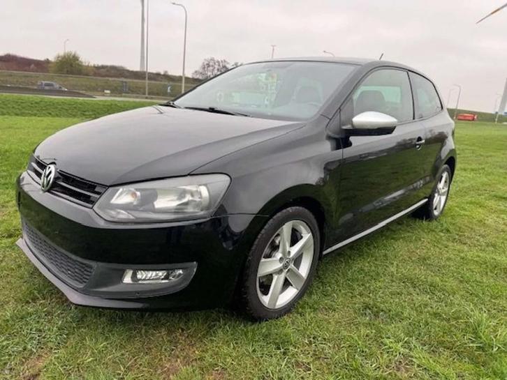 Volkswagen Polo Polo 1.2i Black Edition / garantie 12m, Auto's, Volkswagen, Bedrijf, Te koop, Polo, ABS, Airbags, Airconditioning