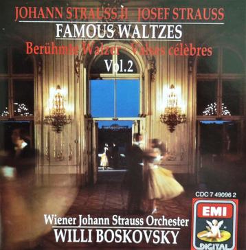 Famous Waltzes / Strauss-familie / Boskovsky / EMI / DDD beschikbaar voor biedingen