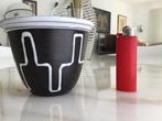 Vintage vaas, Huis en Inrichting, Woonaccessoires | Vazen, Gebruikt, Wit, Overige materialen